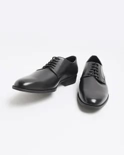 Black Formal Derby Shoes