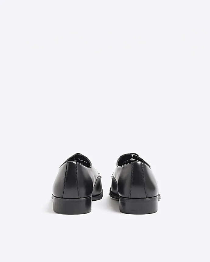 Black Formal Derby Shoes