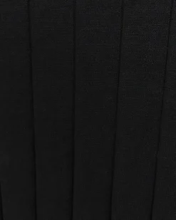 Black high neck jumper maxi dress