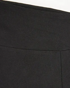 Black high waisted cropped leggings
