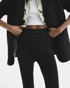 Black high waisted leggings