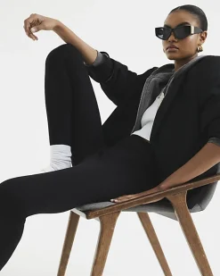 Black high waisted leggings