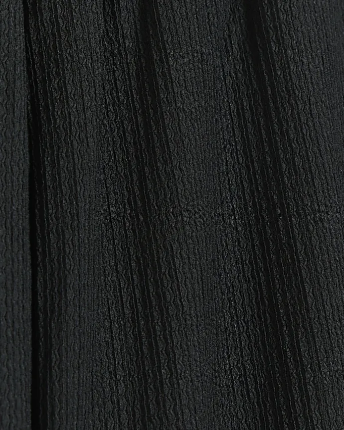 Black maternity crop wide leg trousers