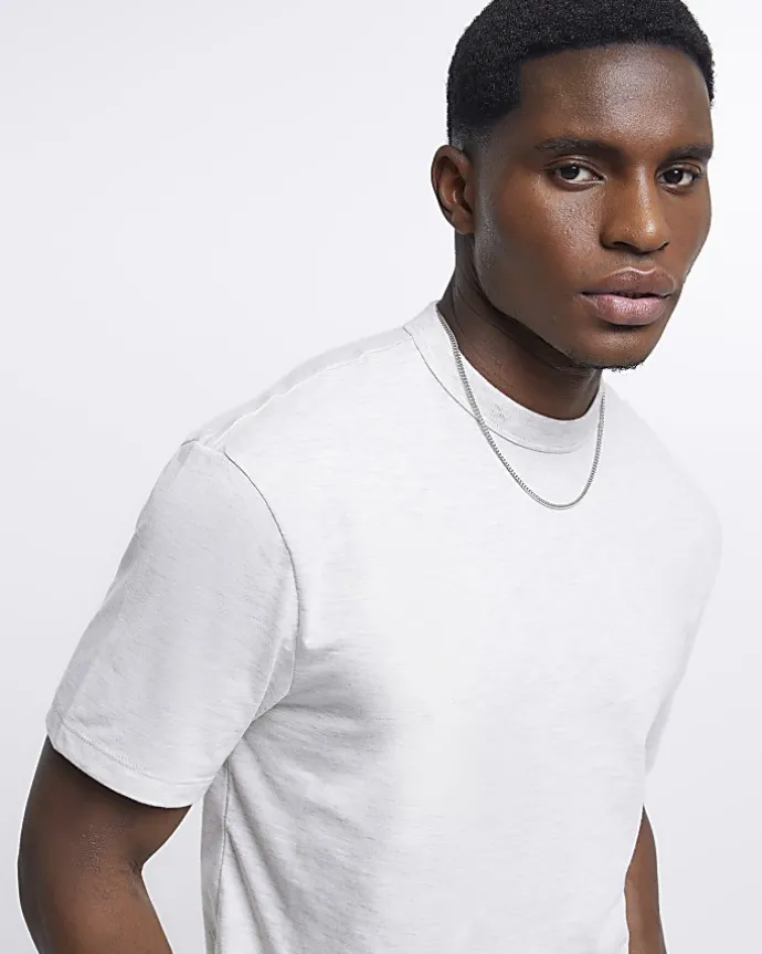 Black multipack of 5 regular fit t-shirts