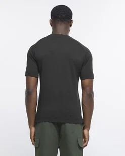 Black RI Studio Muscle fit t-shirt