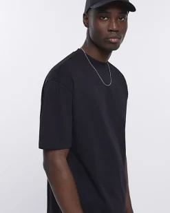 Black RI studio oversized fit t-shirt