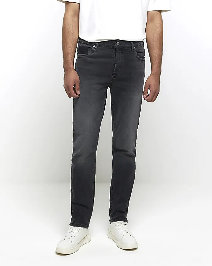 Black slim fit jeans
