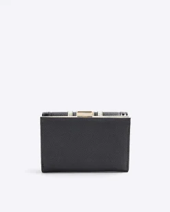 Black stripe purse