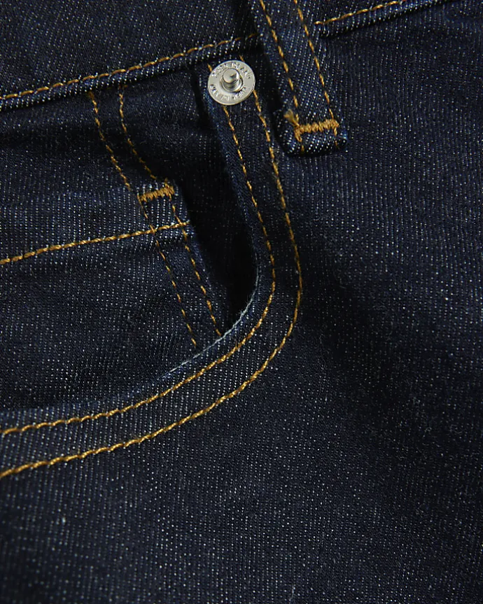 Blue high waisted tummy hold flared jeans