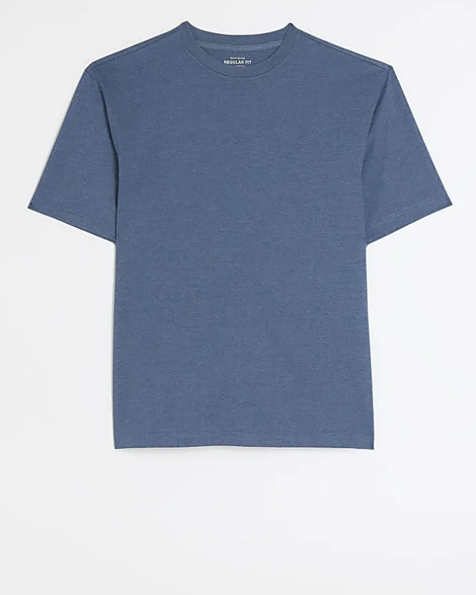 Blue regular fit t-shirt