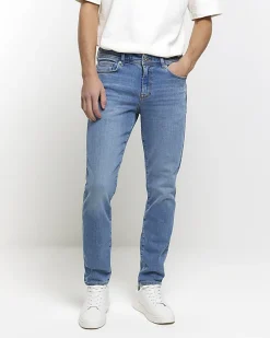 Blue skinny fit jeans