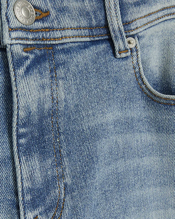 Blue skinny fit jeans