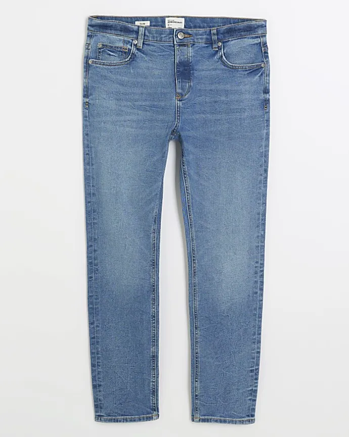 Blue slim fit jeans