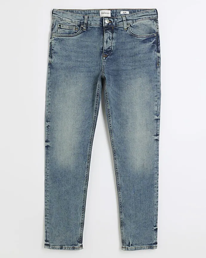 Blue slim fit jeans