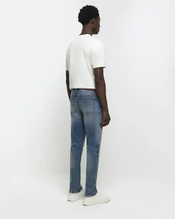 Blue slim fit jeans