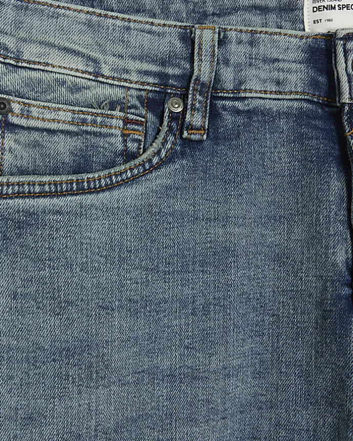 Blue slim fit jeans