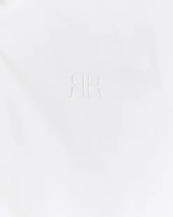 Boys white long sleeve oxford shirt