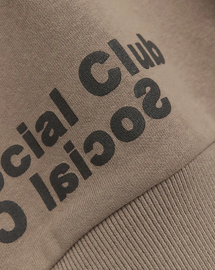 Brown Los Angeles graphic sweatshirt