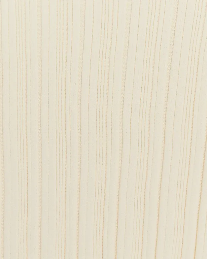 Cream knit rib jumper maxi dress