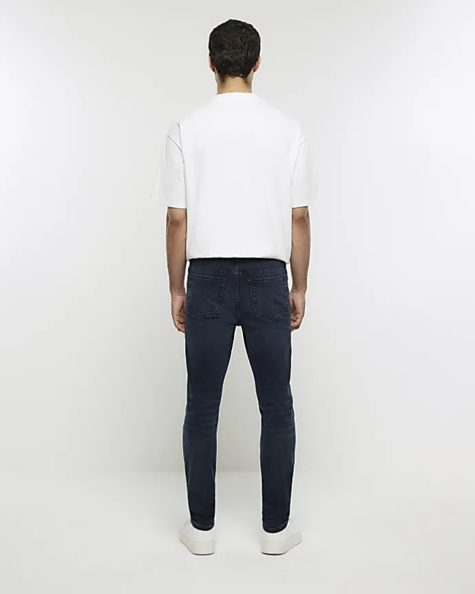 Dark blue skinny fit jeans