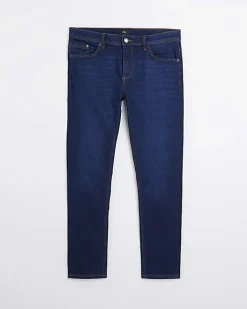 Dark blue skinny fit jeans