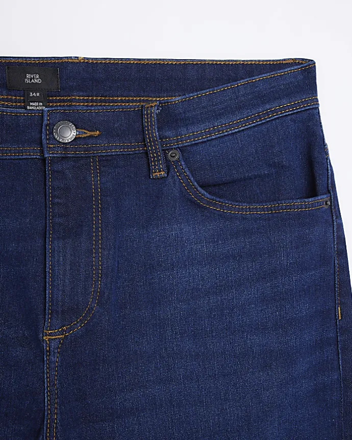 Dark blue skinny fit jeans