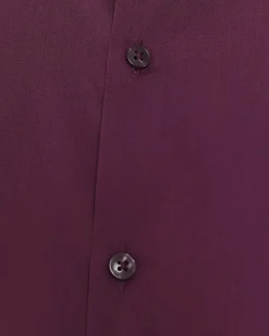 Dark purple slim fit smart shirt