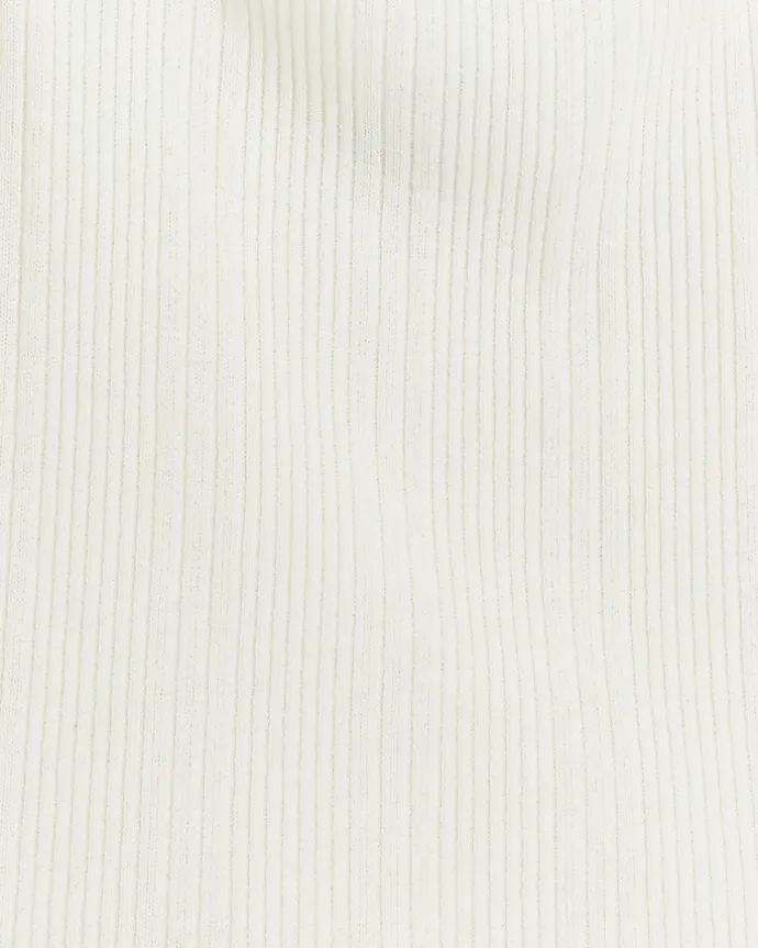 Girls cream cardigan and cami top set