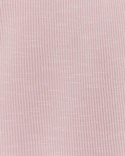 Girls pink lace detail long sleeve top