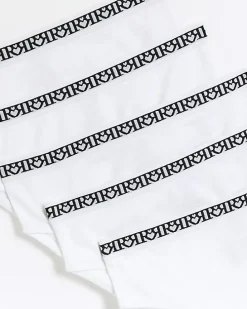 Girls white RI brief 10 pack