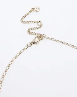 Gold Amour Heart Necklace