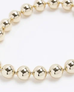 Gold Ball Necklace