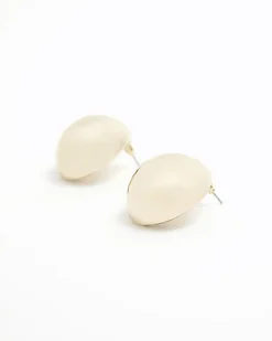 Gold Ball Stud Earrings