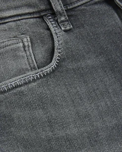 Grey high waisted bum sculpt skinny jeans