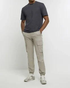 Grey marl regular fit t-shirt