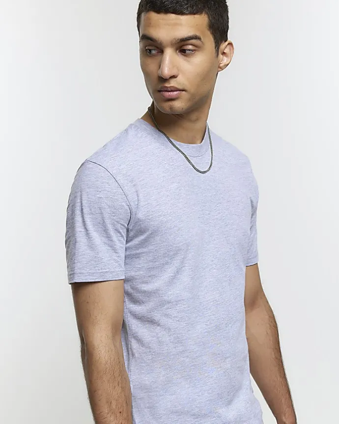 Grey regular fit t-shirt