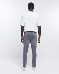 Grey skinny fit jeans