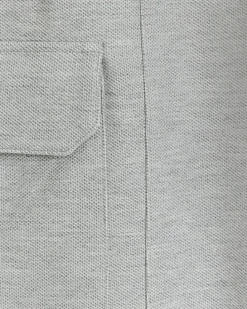 Grey slim fit smart cargo joggers