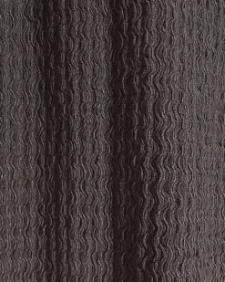 Grey textured midi skirt