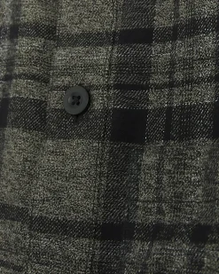 Khaki Regular Fit Check Shirt