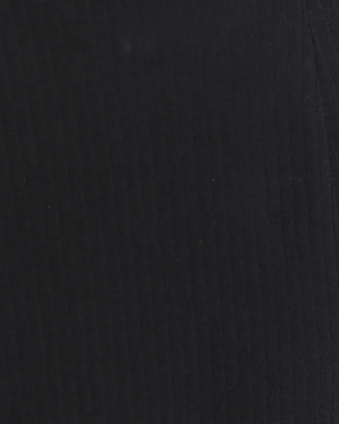 Mini girls black RI rib leggings