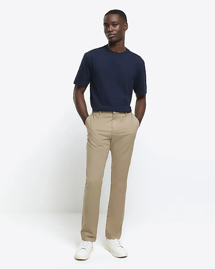Navy regular fit t-shirt