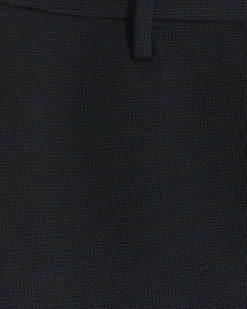 Navy Slim Fit Waffle Shorts