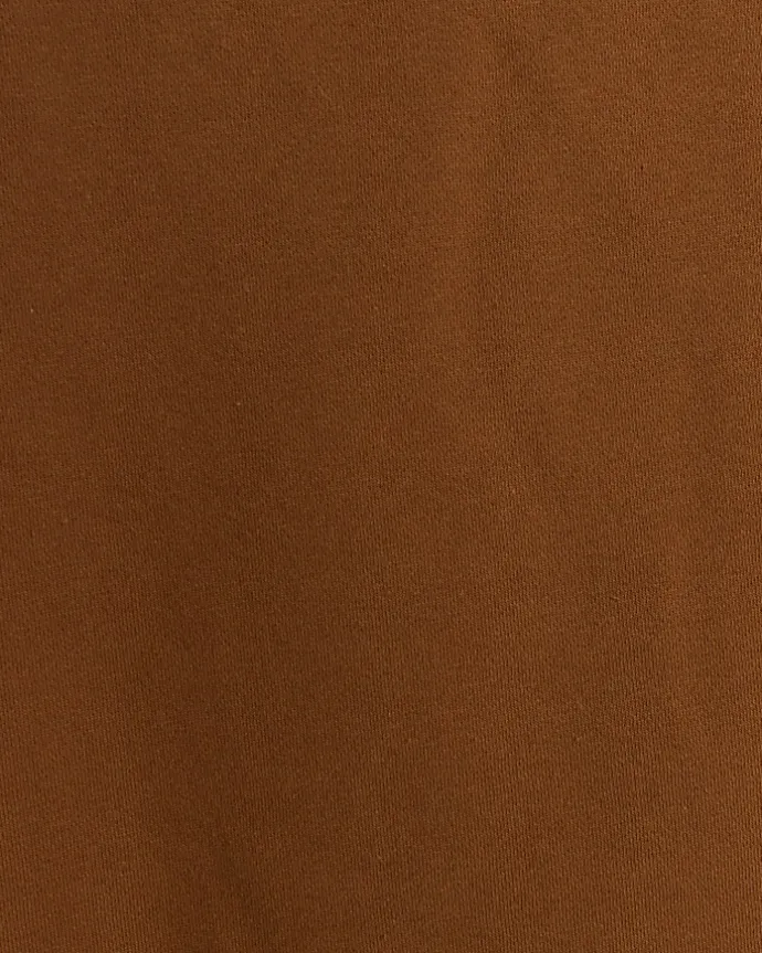 Orange regular fit funnel sweatshirt