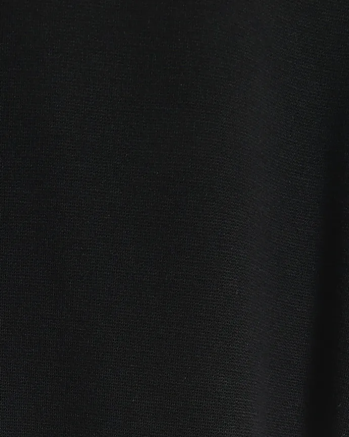 Petite black zip hem leggings