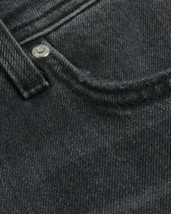 Petite Washed Black Mom Sculpt Jeans