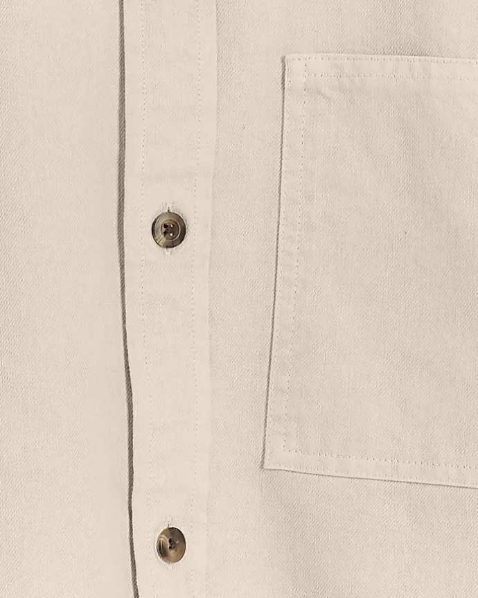 Pink regular fit chest pocket shirt