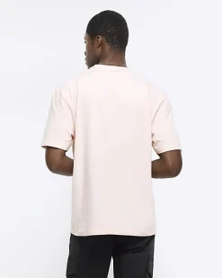 Pink regular fit t-shirt