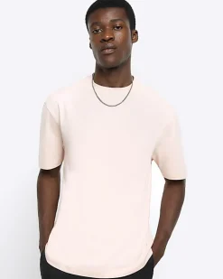 Pink regular fit t-shirt