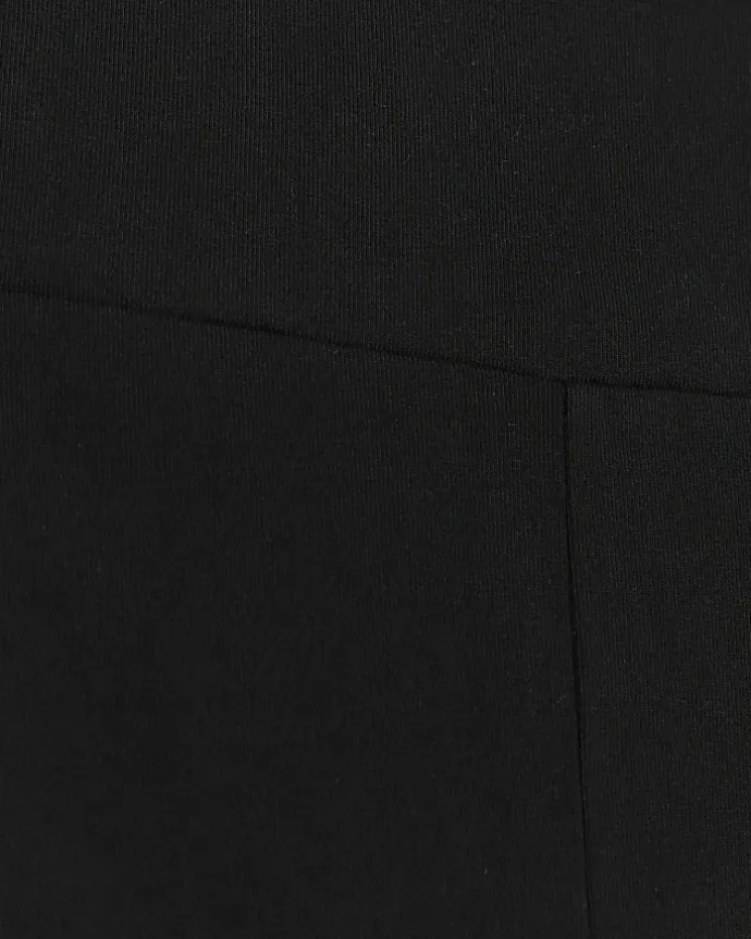 Plus black high waisted leggings